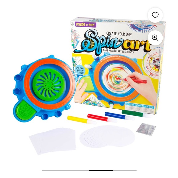 🌻4/$20 Made By Me Create Your Own Spinart - Picture 2 of 14